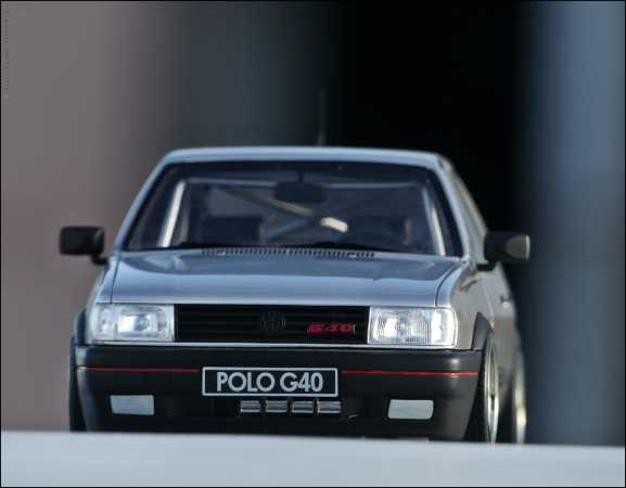 1:18 VW Polo G40 MK2 Coupe - Diamant Silber Edition inkl. OVP